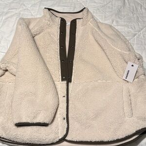 Sonoma Cream Sherpa Jacket